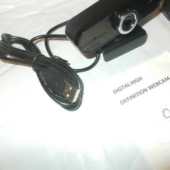 High Definition Digital Webcam NOT USED USB2.0 Interface Avi Video Format - Picture 8 of 11